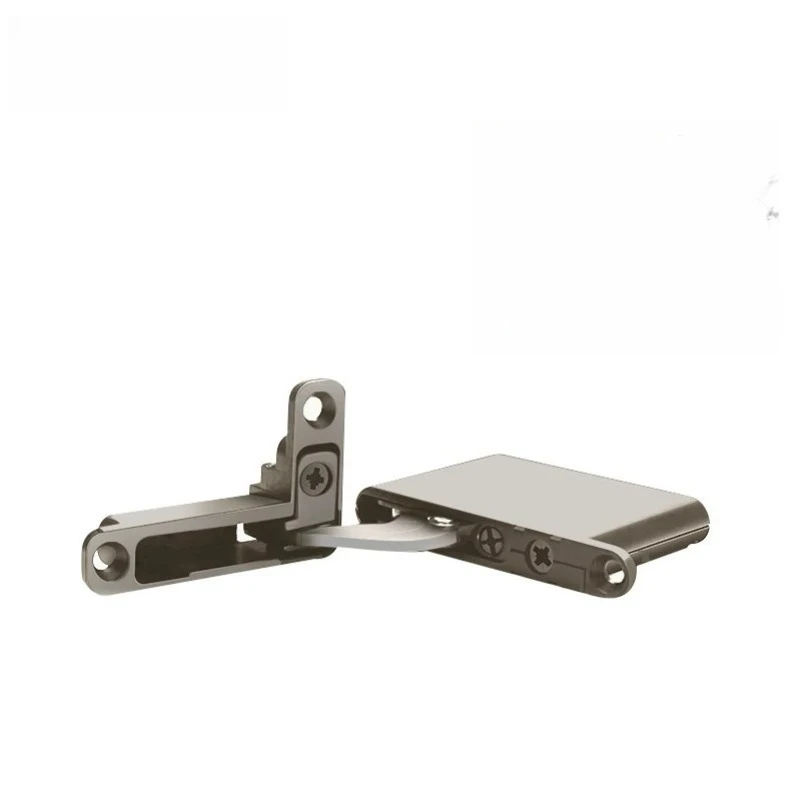 Hidden adjustable heaven and earth hinge cabinet, wine cabinet, invisible door, damping and buffering heavy-duty hinges