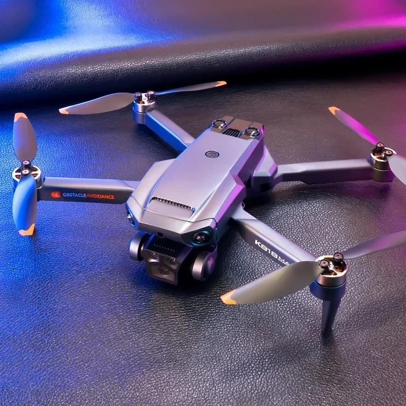 طائرة بدون طيار Pro 4K GPS 3KM FPV RC Quadcopter مع تجنب العوائق ومحرك بدون فرش، طائرات بدون طيار للتصوير الجوي عالية الدقة قابلة للطي