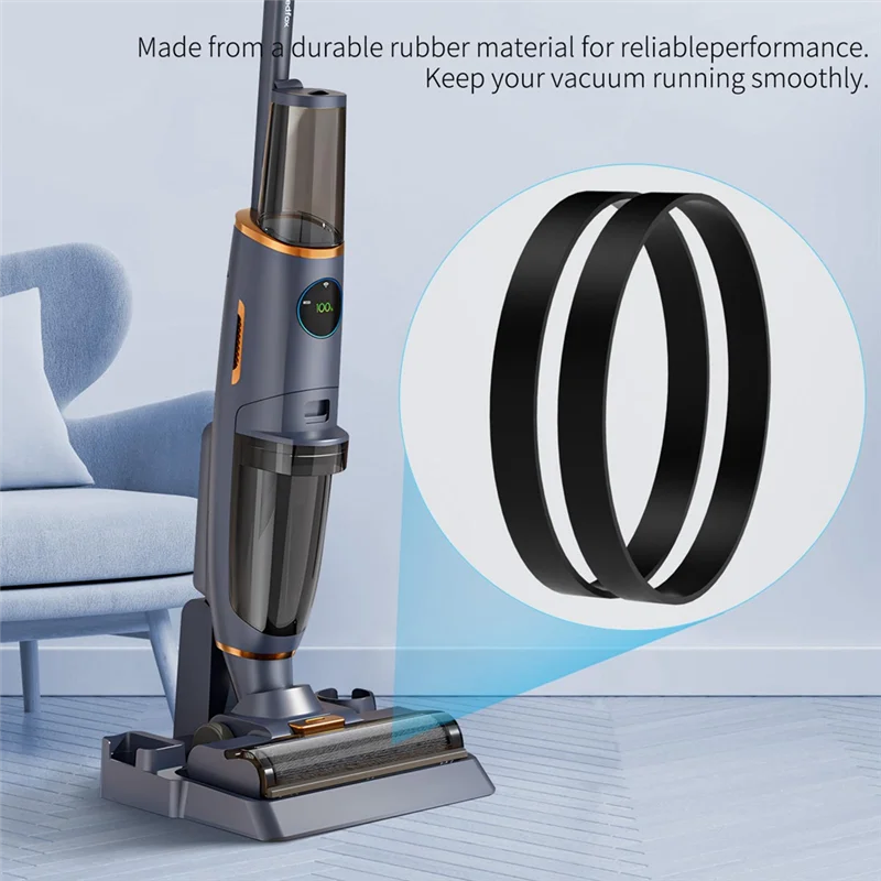 

2 шт. сменные ремни, подходящие для пылесосов Bissell 7/9/10/12/14, запасные части для пылесоса Bissell