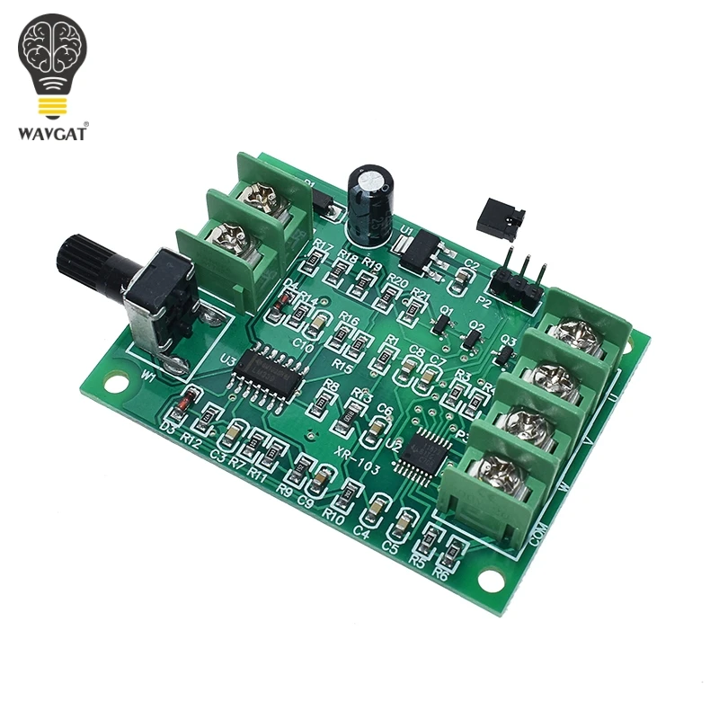 5V 12V Brushless DC Motor Driver Controller Board with Reverse Voltage Over Current Protection for Hard Drive Motor 3/4 Wire