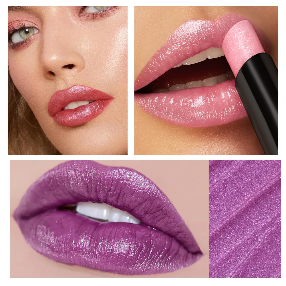 Parelmoer lippenstiftset 6-delig mat langdurig lipkleur fluweel gladde formule hydraterende lippenstiftcollectie cadeauset
