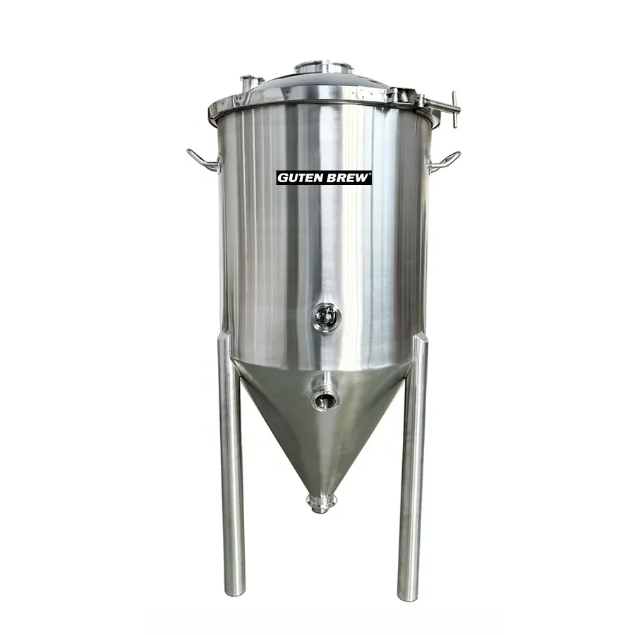 GUTEN 30L 55L 75L 105L  Conical Fermenter Beer Brewery Equipment Pressurized Fermenter Ferment Beer Tank Brewing Beer Equipment