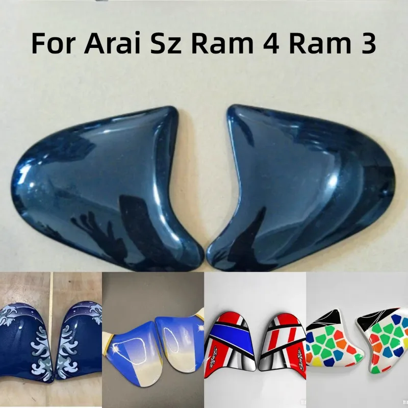 For Arai Sz Ram 4 3 Helmet Accessories Hermonza Lens Visor Black Gold Clear Tan Fixed Base Inlet Trim Capacete Parts