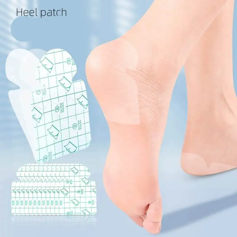 1/10/30/100Pcs of Invisible Anti-Moisture Heel Pads Breathable Cushioning Pads Heel Patch Heel Foot Care Stickers Protector