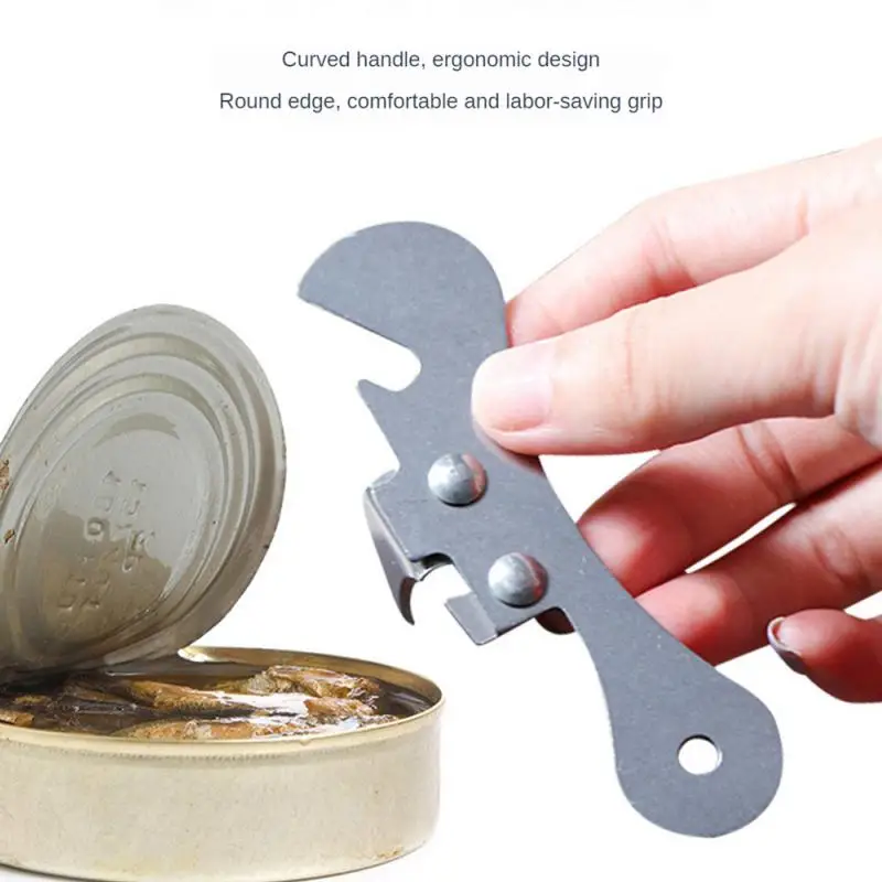 Multi-function Bottle Opener Comfortable Grip Manual Can Opener Persistent Performance Household Durable Multi-function Kitchen