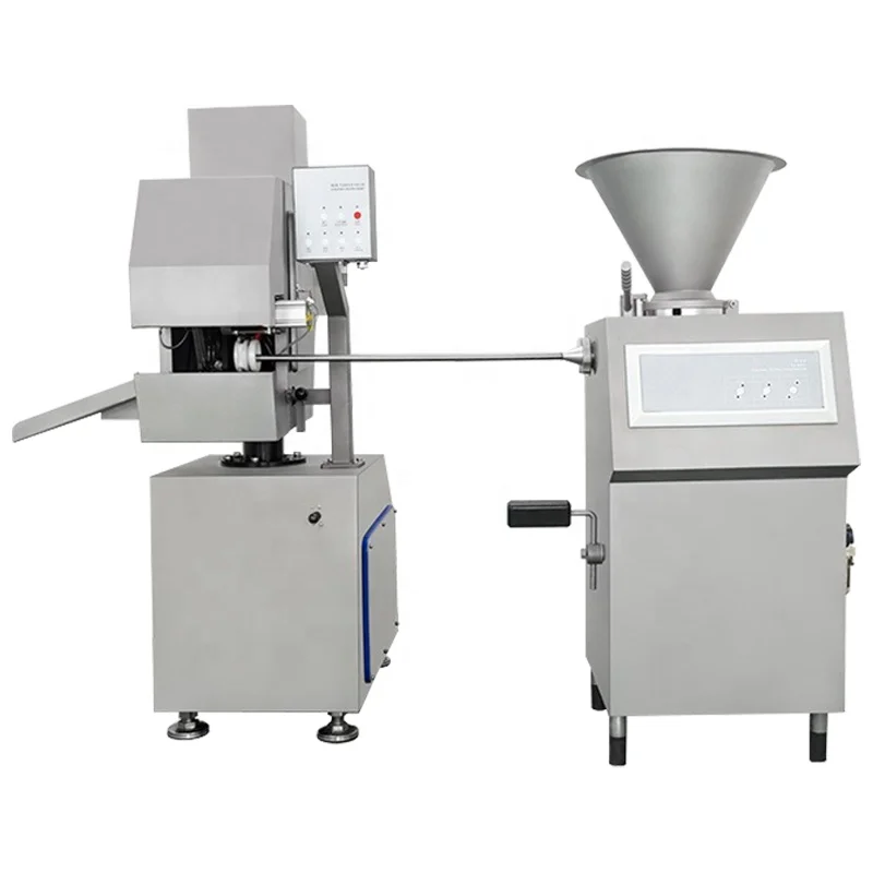 Multipurpose Commercial Automatic Processing Stuffer Fill Roll Make Casing Tying Sausage Making Sausage Filler Machine