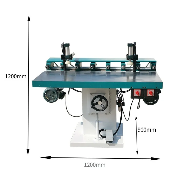 Woodworking adjustable horizontal multi-axis wood ding machine for splicing furniture processing building materials