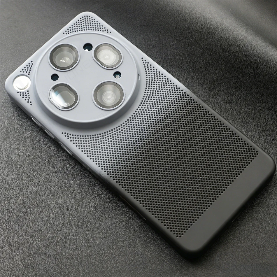 Coque en maille respirante pour dissipation de la chaleur, pour Oppo Find X9s Pro X9, Protection d'objectif en nid d'abeille, couverture rigide en PC fin et mat