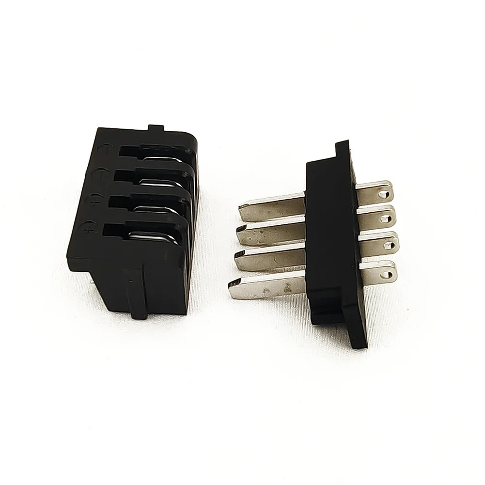 Electric Bike Battery Box Discharge Connector Plug 4/5 Pins Black For Hailong E-Bike Battery Power Plug Cycling Parts