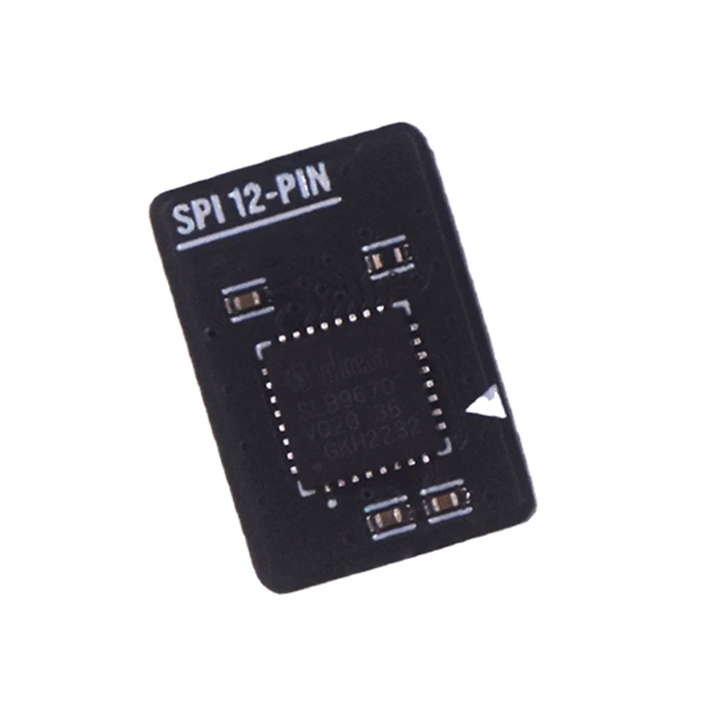 TPM 2.0 Module SPI 12-PIN TPM 2.0 Security Module For GIGABYTE TPM 2.0 Encryption Security Module Board For Windows 11