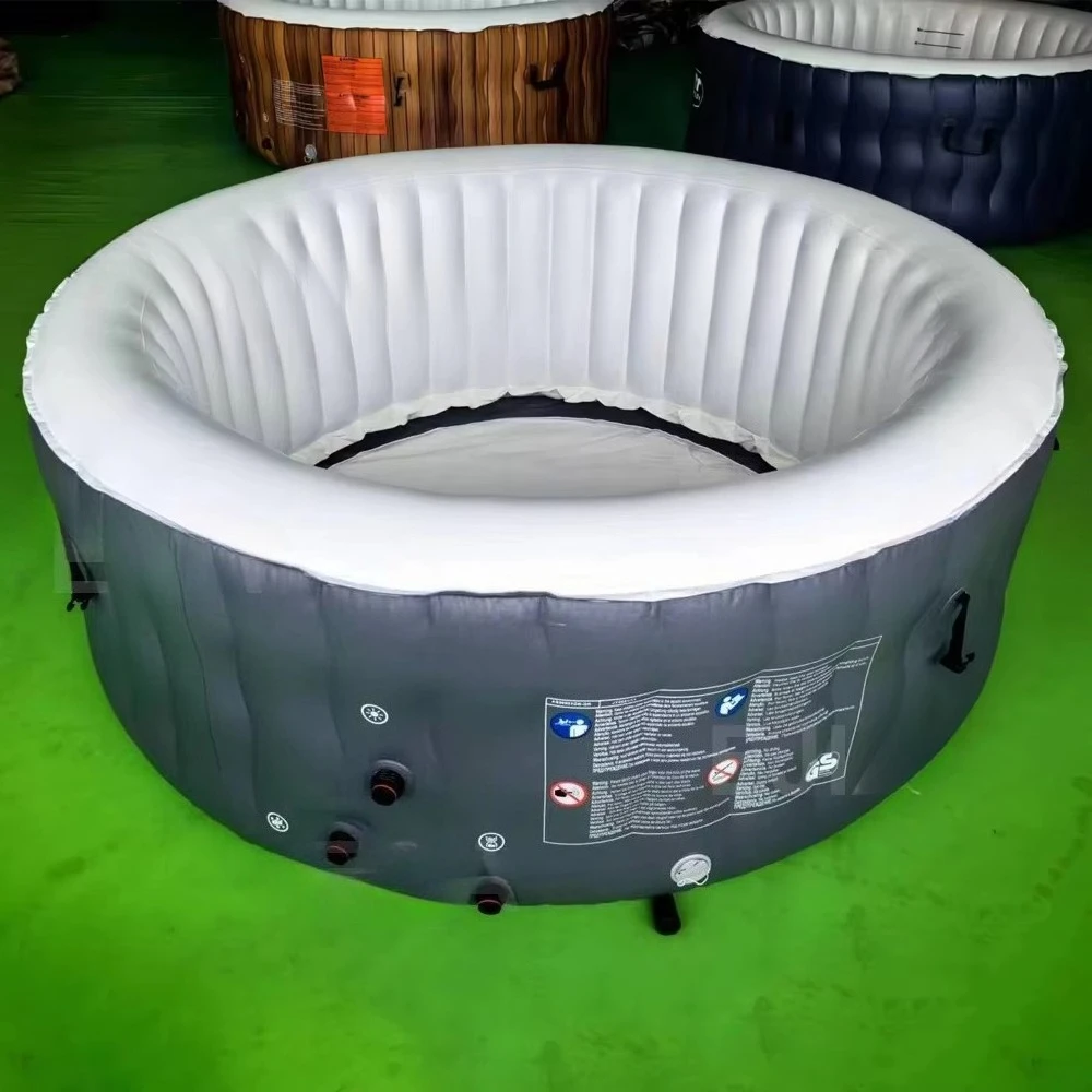 For Cheapest Sales Promo Inflatable Hot Tub Model 2-4 Person Outdoor Hot Tubs and Bath Tub Big Outdoor Spa m