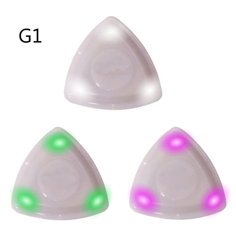 LED médiators guitare acoustique médiator plectres médiator basse médiator pièces guitare électrique médiator