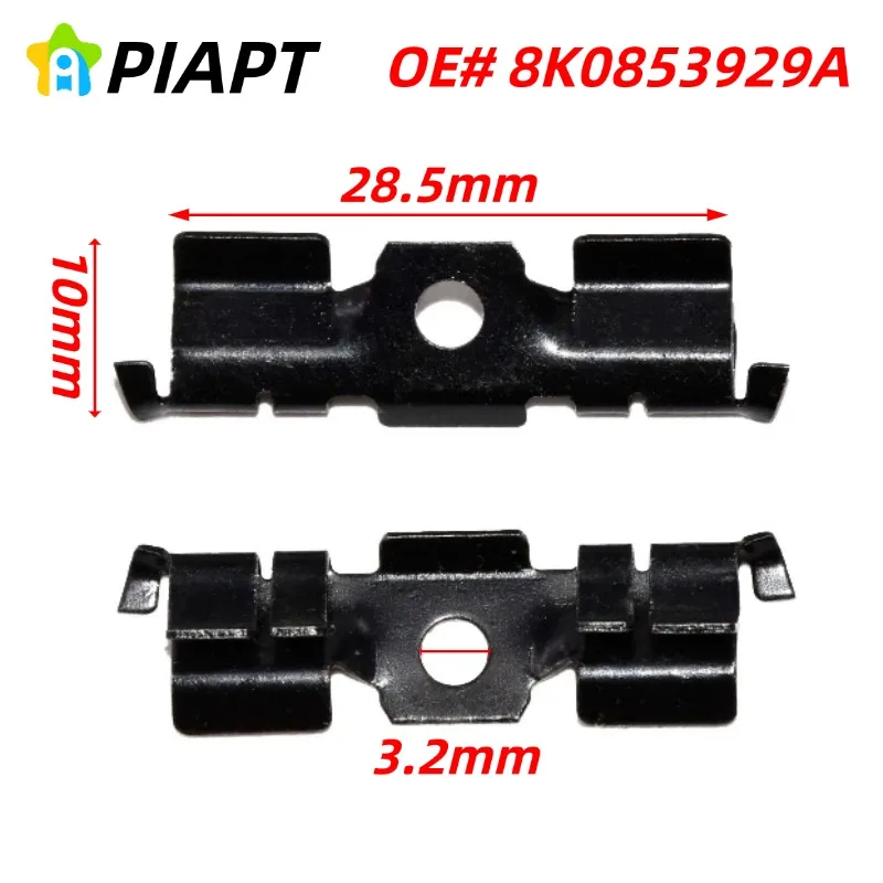 

10 шт. OE # 8K0853929A Металлические фиксаторы обтекателя окна крыши Подходит для VW и Audi