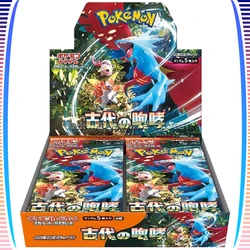 Oryginalna karta Pokemon PTCG japońska edycja serii SV4K Ancient Roar Anime gra pudełko kart do wymieniania się zespół akumulatora wspomagającego dziecko prezent