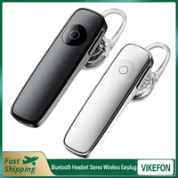 2025 Bluetooth Headset Stereo Wireless Earplug Noise Reduction Unilateral Business Headset Tws Portable M165 4.0 Sports Gaming