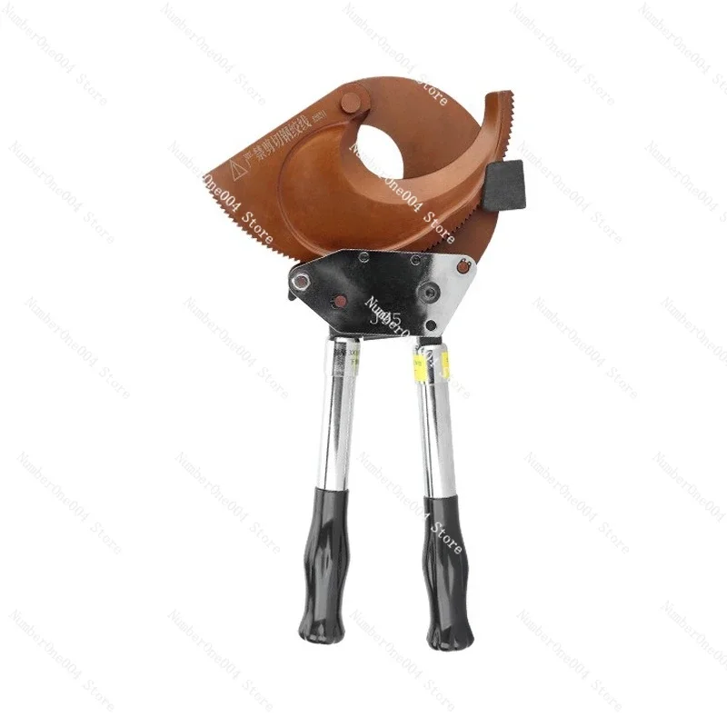 Portable Manual Ratchet Cable Cutter J40-100 – Cuts Steel-Core Wires and Armored Cables