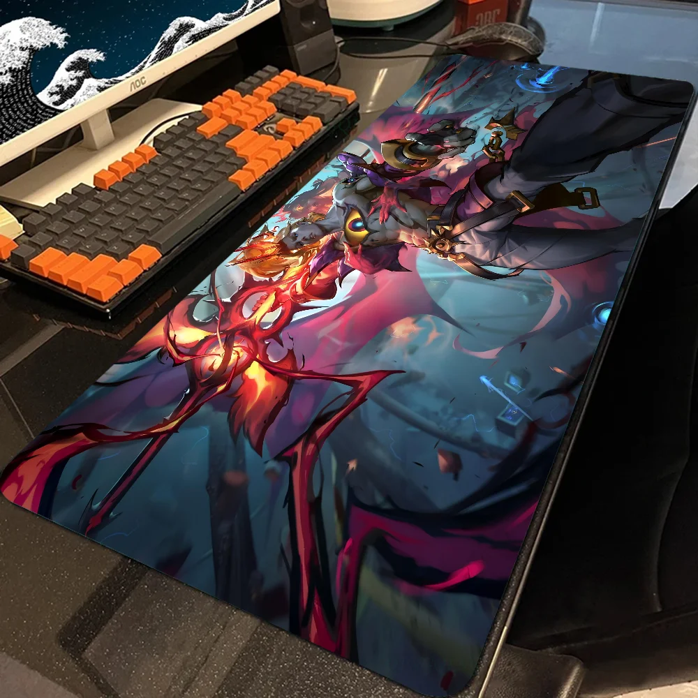 League Of Legends Viego Mousepad Large Computer Gaming Accessories MousePads Desk Mats Anti-slip Laptop Soft Mouse Pad