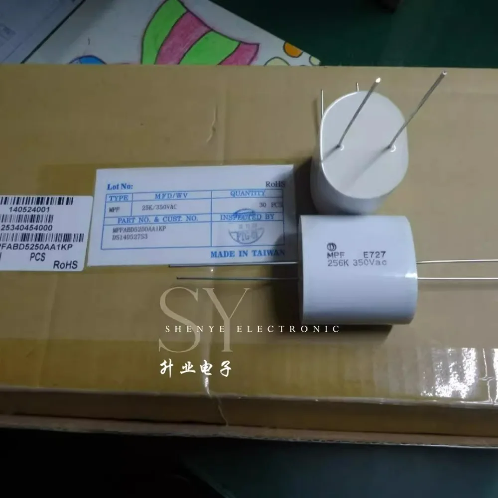 

25uf/350VAC 256 Brand New Axial Non-Inductive Absorption Protective Film Capacitor