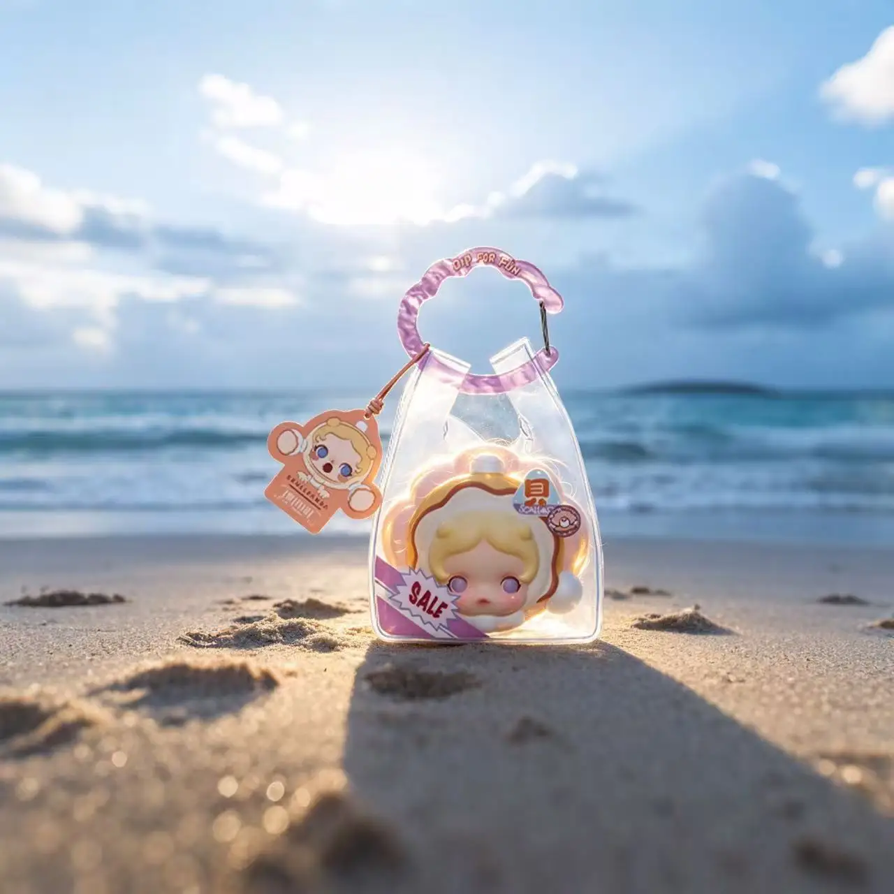 POP MART Dip For Fun Series Squishy Charm Mystery Box Genuine Blind Box Guess Toys Bag Ornament Figurines Home Decor Desktop
