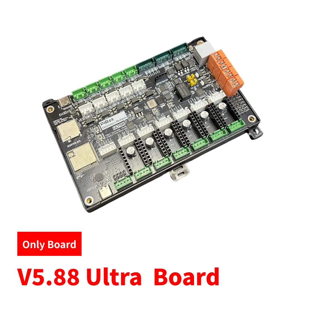 Bild 6: PiBot FluidNC GrblHAL ESP32-S3 6+1 Achsen CNC-Controller V5.88 Ultra