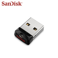 SanDisk Super Mini USB 2.0 Flash Drive 32GB CZ33 Original Pen Drive for Computer TV Car audio