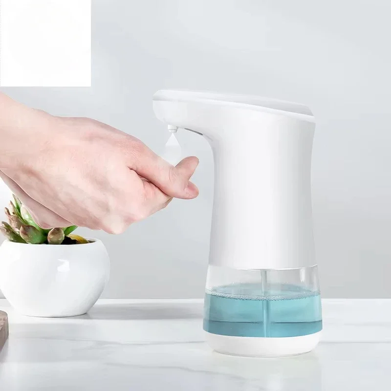 Hot Sales Hands Free automatic soap making machine 320ml touchless 4pcs battery automatic liquid soap dispenser smart sensor