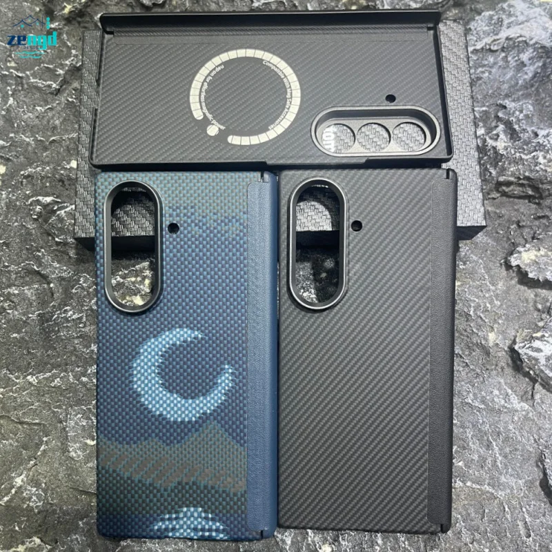 

Military-Grade Aramid Fiber Case for Samsung Fold7 - Ultra-Slim Center Axle Shock Absorption + Magnetic Car Mount Compatible