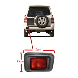1 Rear Bumper Lights for Pajero Mini Tail Bumper Lamp for Montero Pinin Light for Shogun IO H76 H77 MR496705 2002-2007