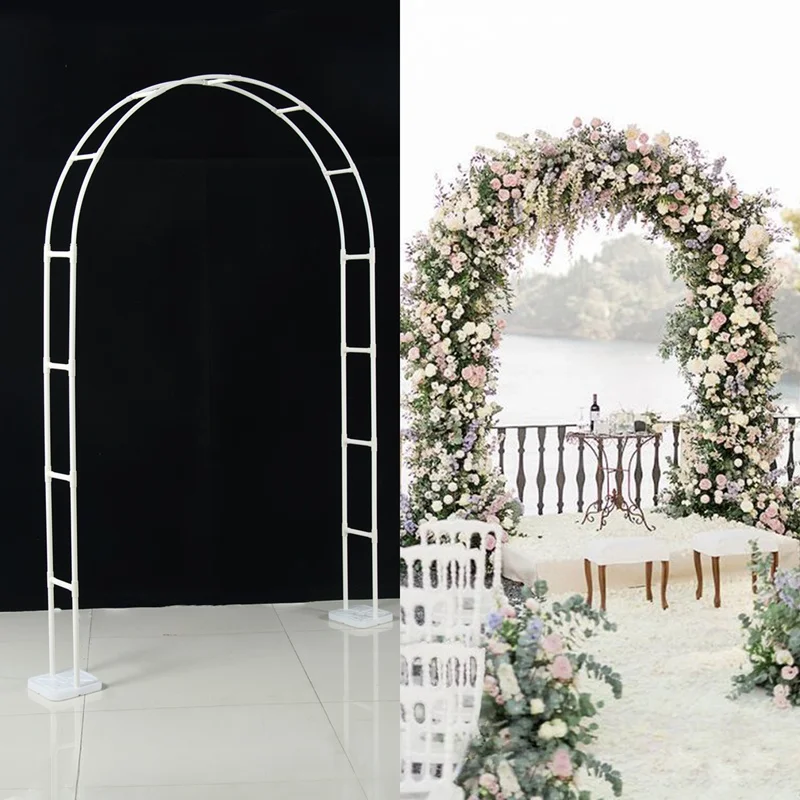 Wedding Arch Flower Frame Stand Balloon Arch Support Wedding Party Supplies Outdoor Lawn Decor Baby Shower Birthday Backdrop