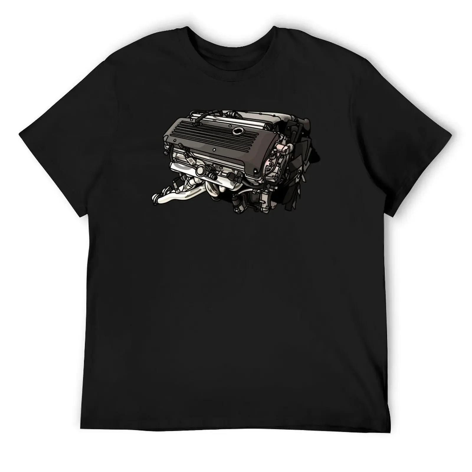 

S54 Engine T-Shirt boys animal print basketball graphic tees t shirts for men