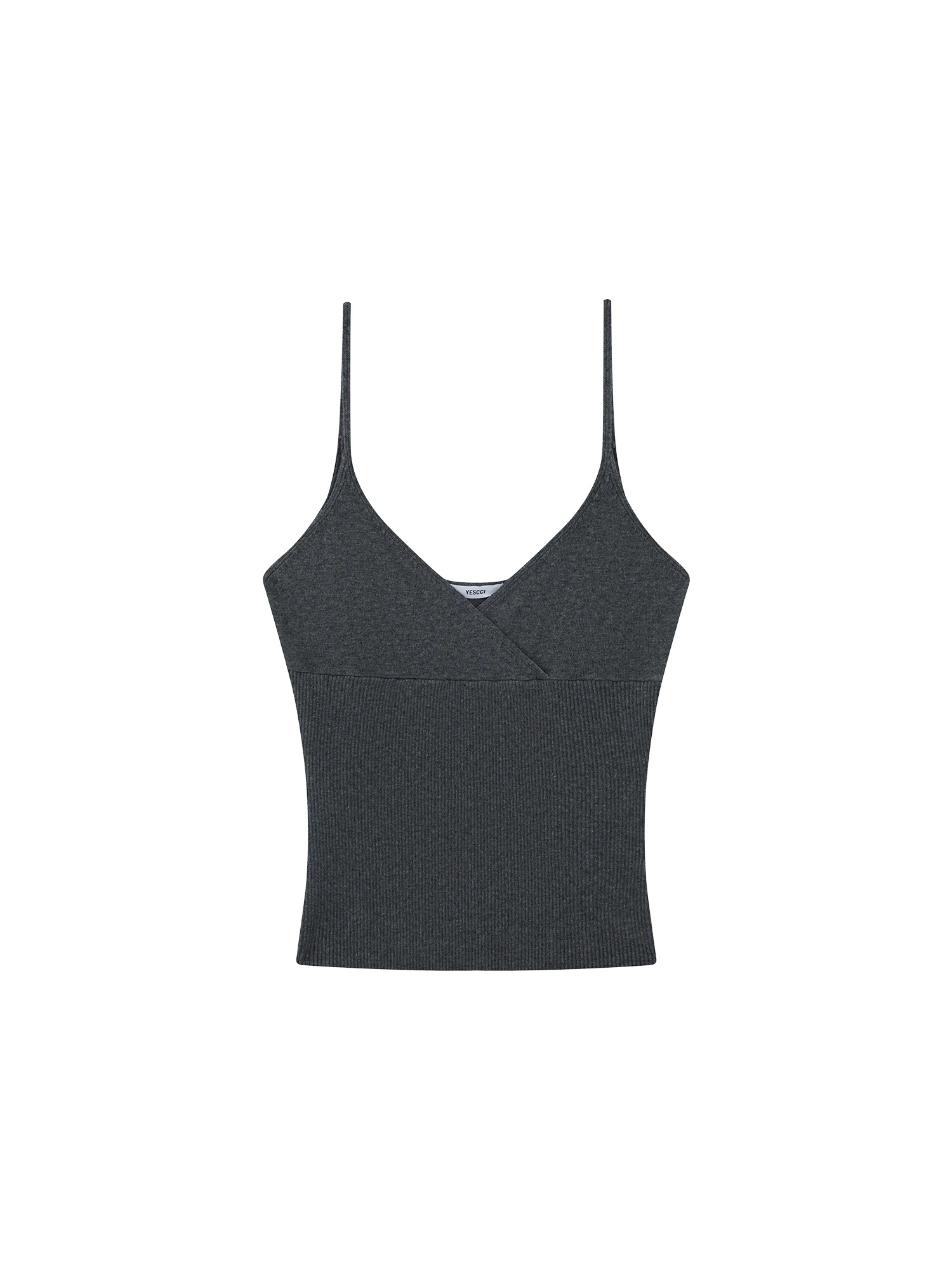 

Женский вязаный жилет Yescci: модный, универсальный, хлопковый, без рукавов, осенняя новинка S55327077, верхняя одежда для женщин