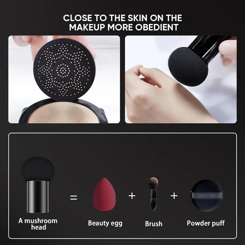 Air Cushion CC Cream Avocado CC Cream Foundation Long Lasting Matte Concealer Moisturizing BB Cream Makeup For Women & Girls
