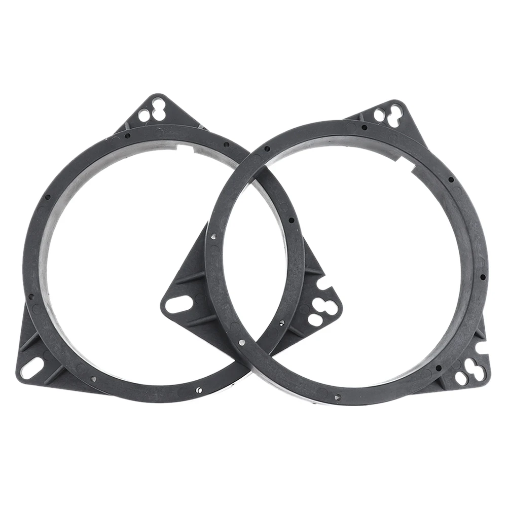 2PCS 6.5 Inch Car Horn Gasket Solid Speaker Washer Adapter Bracket Suitable for Toyota Corolla Nissan Qashqai