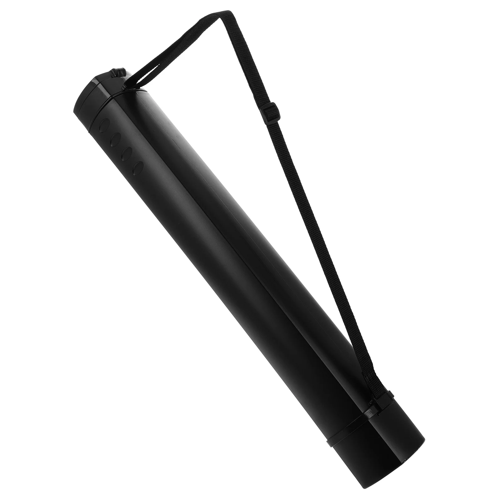 Telescopic Extendable Poster Tube Plastic Anti-Slip Rolling Cap Moistureproof Blueprint Storage Drawing Transport Tube