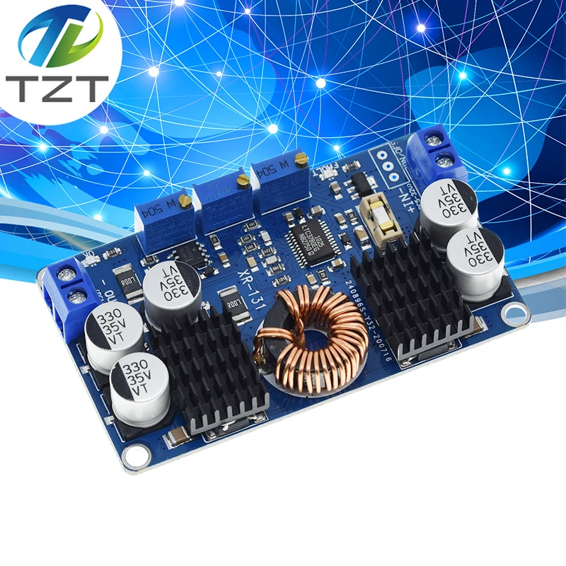 TZT LTC3780 DC-DC 5-32V to 1V-30V 10A Automatic Step Up Down Regulator Charging Module Power supply module