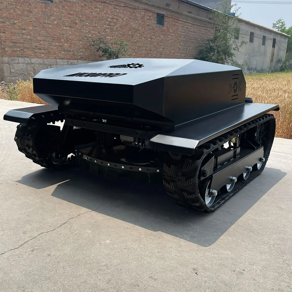 

Fully Automatic Self-propelled Remote Control Lawn Mower Multifunctional Crawler All-Terrain Lawn Mower Robot