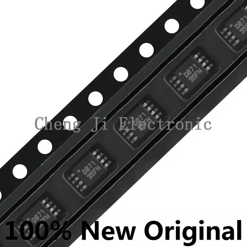 

5/10PCS/LOT DAC8571IDGKR D871 MSOP-8 Digital to Analog Converter Chip