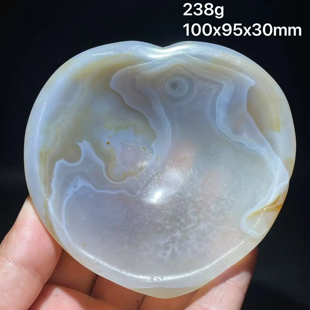 

New 100% natural agate bowl, crystal bowl, demagnetization bowl, home decoration from Brazil