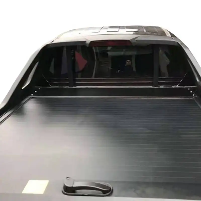 Hard Rolling Tonneau Manual Waterproof Ing Retractle Tailbox Canopy Wine Tray Roller Cover Floor Mat Roof Rack For Pickup