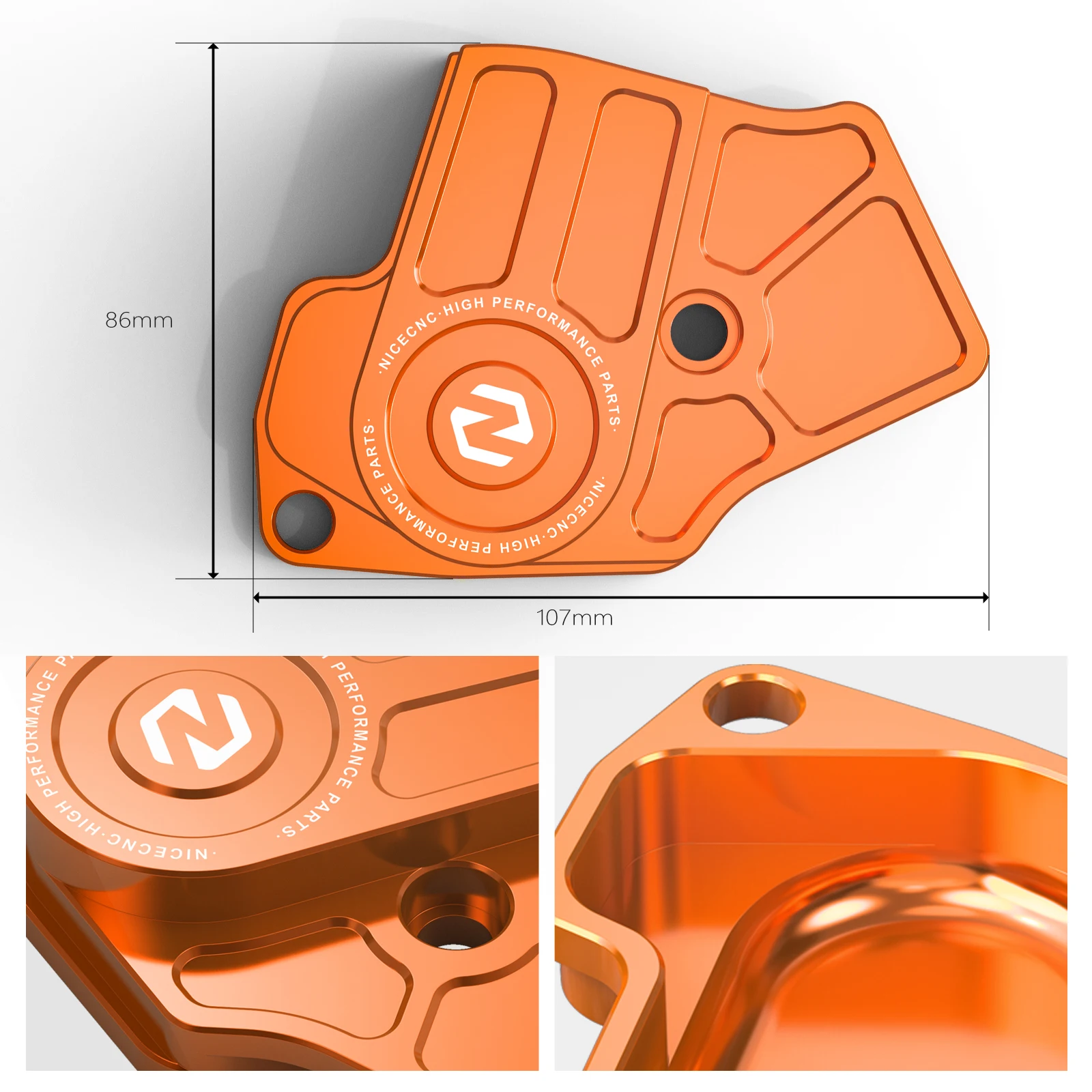 NICECNC TPS Throttle Body Guard For KTM EXC 300 SX 125 XCW 300 XC 300 EXC 250 2024-2025 For Husqvarna TE 300 TX 300 GasGas EC300
