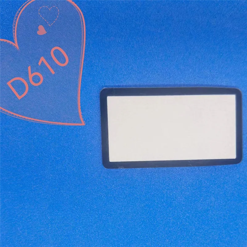 1Pcs Top Outer LCD Display Window Glass Cover+TAPE for NIKON D610