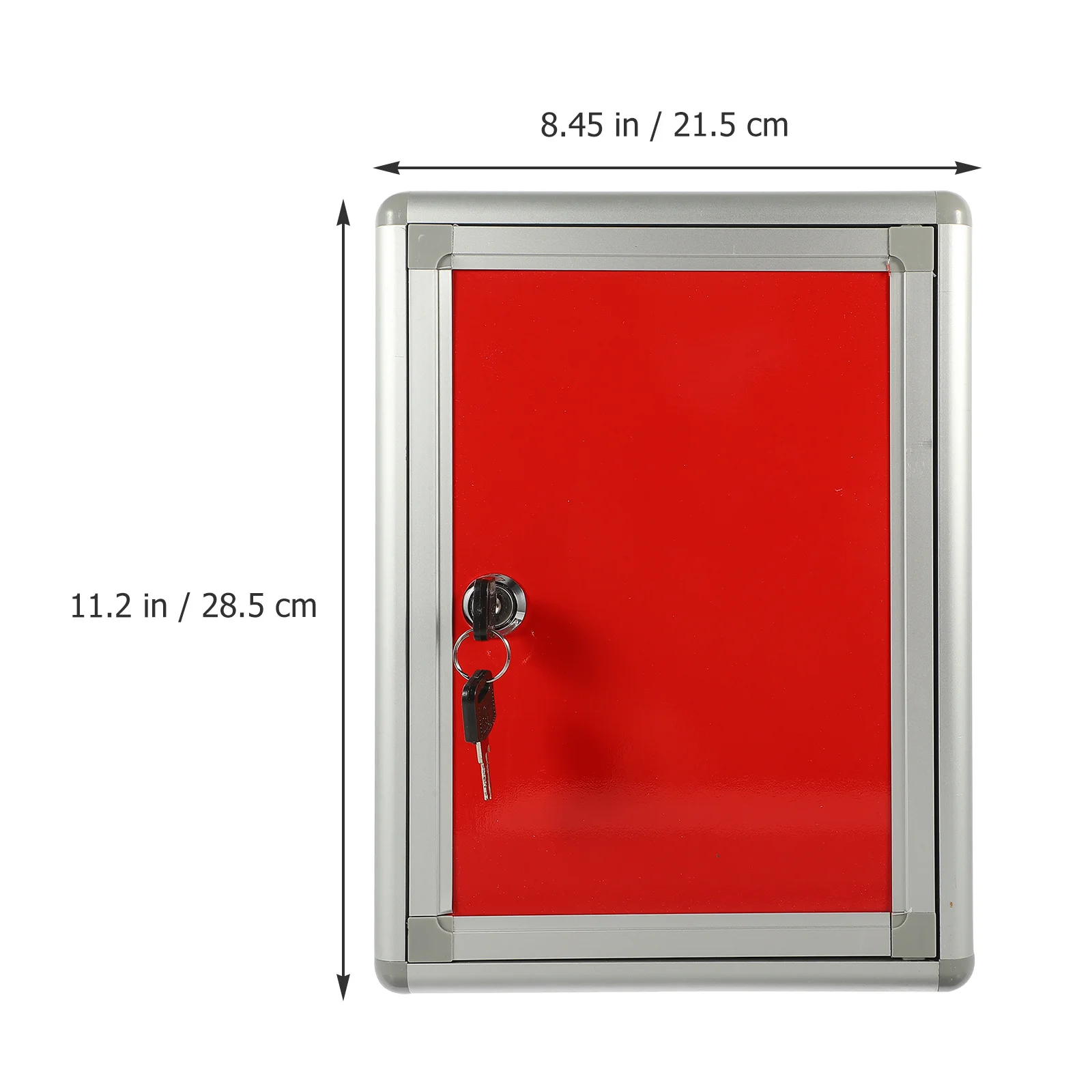 اقتراح جدار جبل صندوق الرسالة خمر سبائك الألومنيوم صندوق البريد للمنزل الكنيسة مدرسة مطعم التصويت قابلة لإعادة الاستخدام الرجعية #5