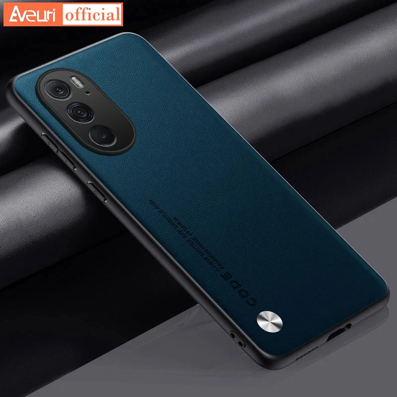 Silicone Full Protection Phone Case For Motorola Moto Edge 30 Pro X30 Edge Plus 2022 5G Matte Cover Luxury PU Leather Case Coque