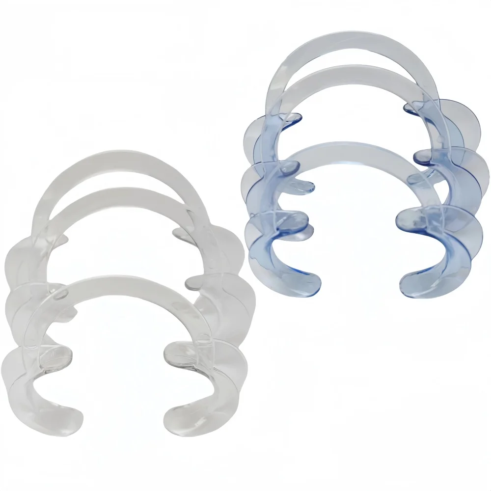 C-Shape Dental Mouth Opener, Cheek & Lip Retractor for Orthodontics and Teeth Whitening