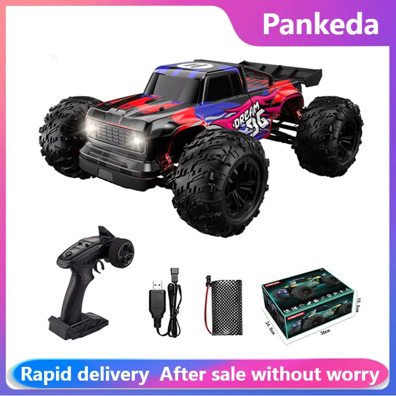 

40 Km/h 1:16 High Speed Racing G161 Rc Car Remote Contorl Car New 4 Wheel Drive Full-scale 2.4G Off-road Vehicle Boy Toys Gift