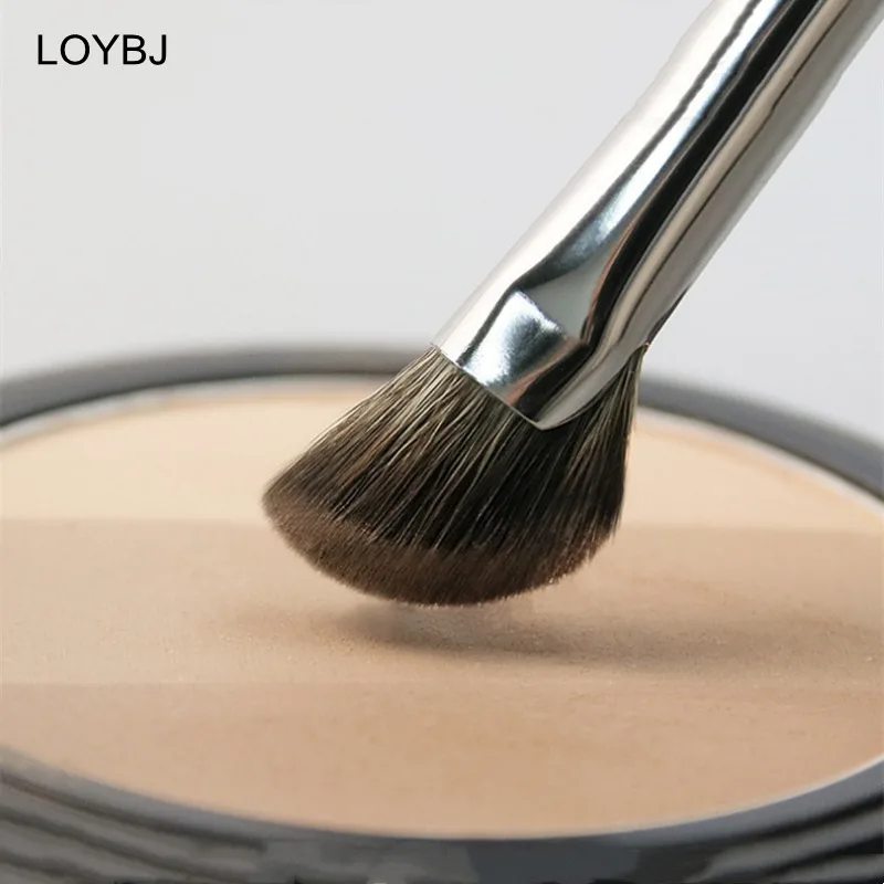 LOYBJ 3D Nose Shadow Brush V Face Contour Makeup Brushes Soft Hair Blush Highlight Powder Cosmetic Women Facial Beauty Tools