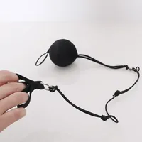 Belly Dance Thrown Ball Poi Chain Balls For Stage Performance Props 1pc Adjustable Belly Dance Silk Veil Poi Ball Black