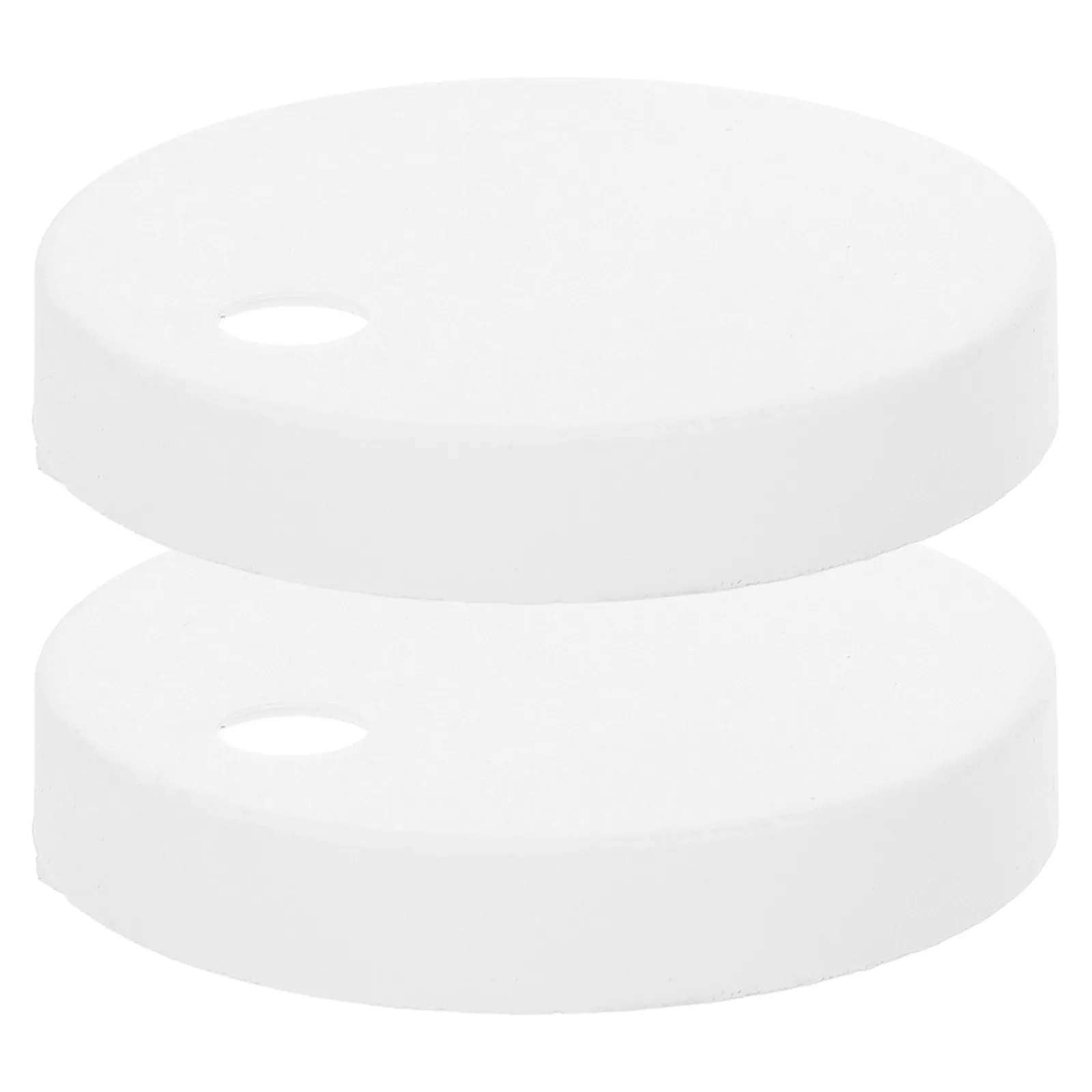

1 Pair Plastic Round Toilet Bolt Caps White Decorative Cover Toilet Seat Screw Fixing Replacement Bathroom Parts