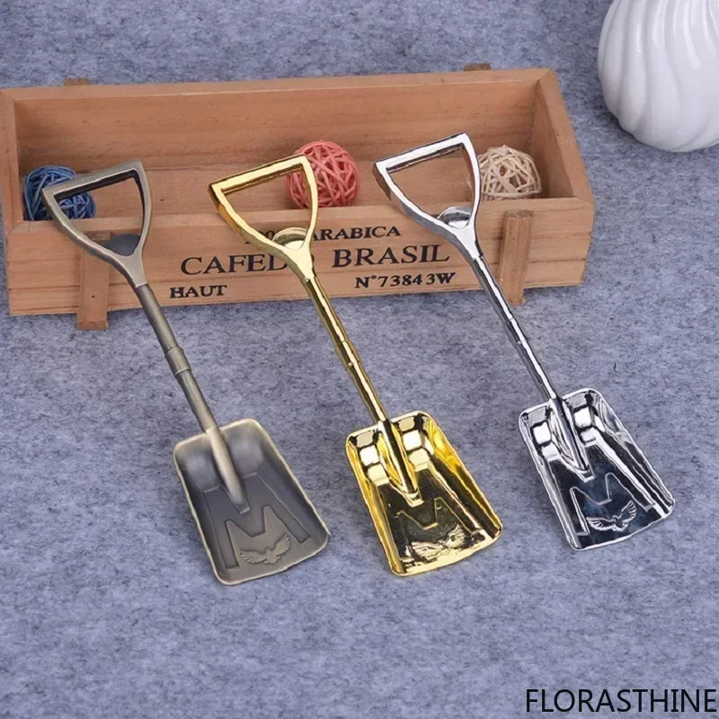 3D Opener Snow Shovel Shape Zinc Alloy Skiing Keepsake Wine Bottle Beer Can Household High Quality Home Bar Kitchen Tools