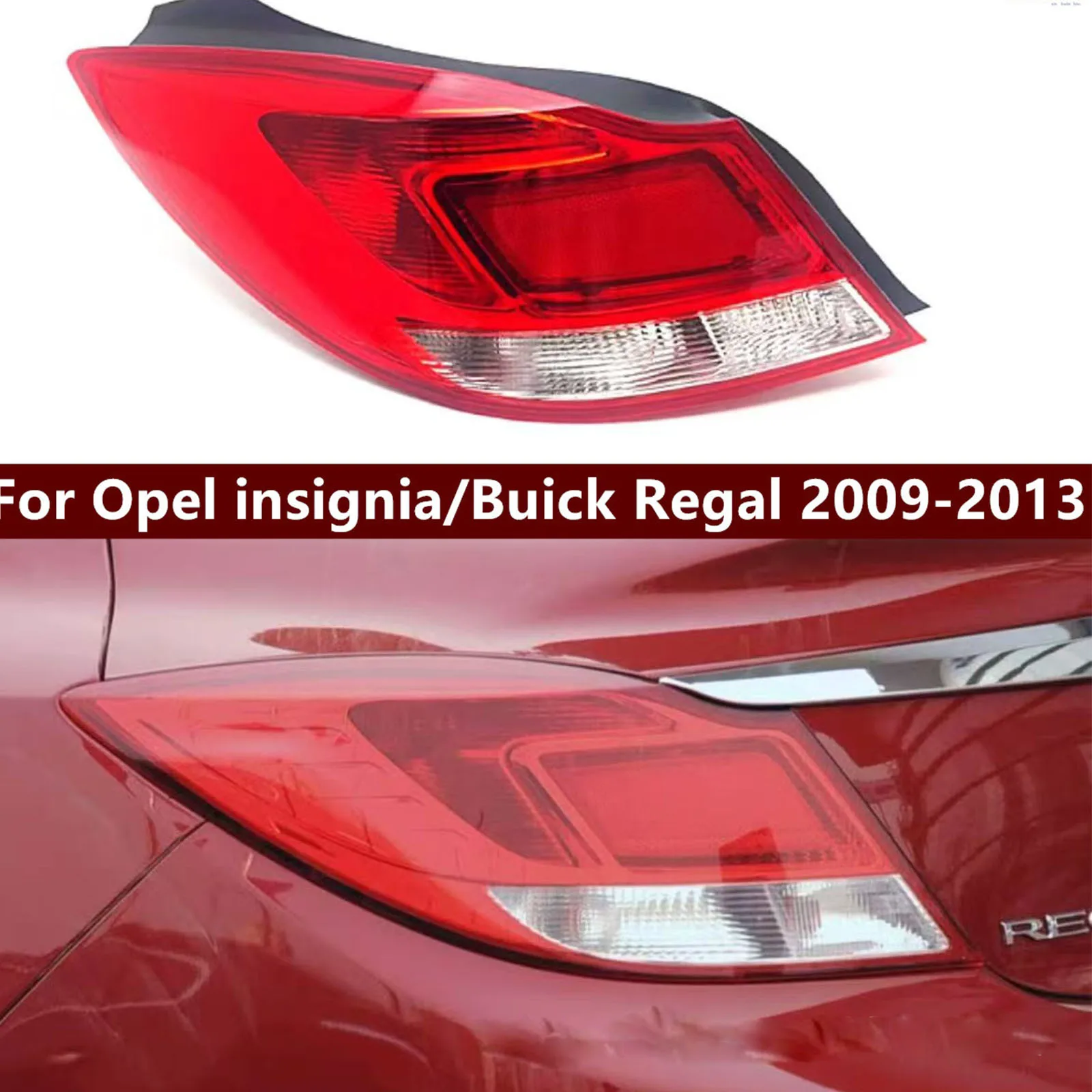 

Для Buick Regal Opel Insignia 2009-2013 стоп-сигнал задний бампер задние фонари задние фонари задний фонарь задний фонарь
